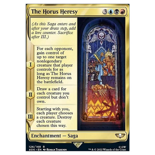 Magic The Gathering - Universes Beyond - Warhammer 40k - The Horus Heresy - 126/168