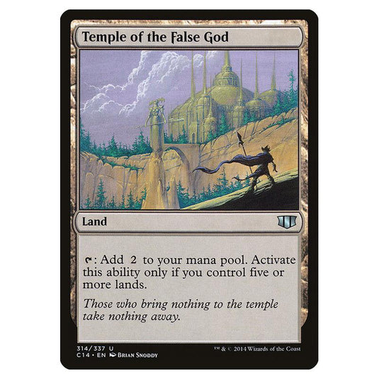 Magic The Gathering - Commander 2014 - Temple Of The False God - 314