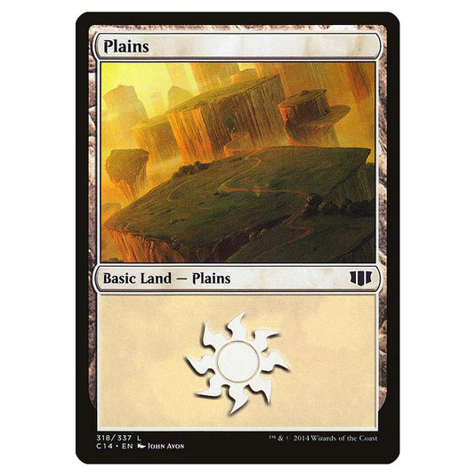 Magic The Gathering - Commander 2014 - Plains - 318