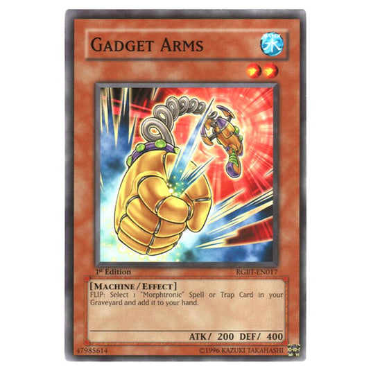 Yu-Gi-Oh! - Raging Battle - Gadget Arms (Common) RGBT-EN017