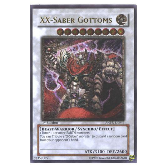 Yu-Gi-Oh! - Ancient Prophecy - XX-Saber Gottoms (Ultimate Rare) ANPR-EN044