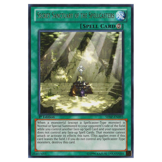 Yu-Gi-Oh! - Shadow Specters - Secret Sanctuary of the Spellcasters (Rare) SHSP-EN095