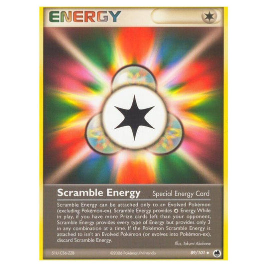 Pokemon - EX Dragon Frontiers - Scramble Energy - 089