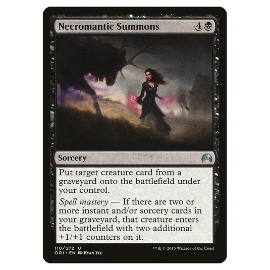 Magic The Gathering - Magic Origins - Necromantic Summons - 110/272