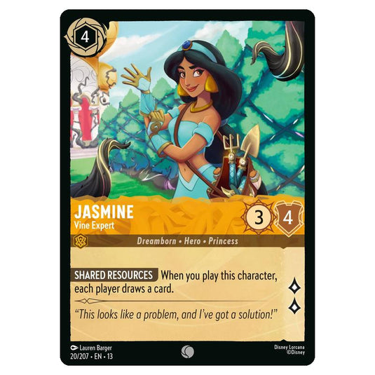 Lorcana - Attack of the Vine - Jasmine - Vine Expert (Common) - 20/207