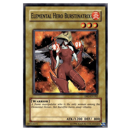 Yu-Gi-Oh! - Dark Revelation Volume 3 - Elemental HERO Burstinatrix (Common) DR3-EN182