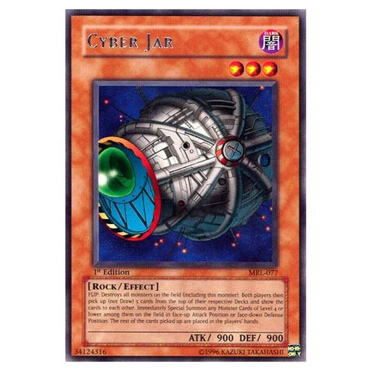 Yu-Gi-Oh! - Magic Ruler - Cyber Jar (Rare) - MRL-EN077/050