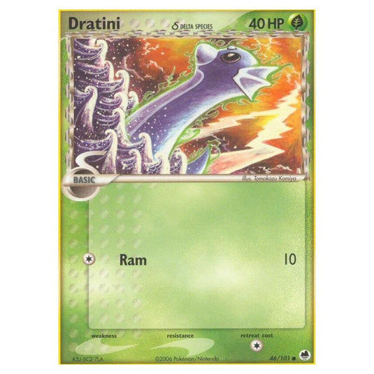 Pokemon - EX Dragon Frontiers - Dratini δ Delta Species - 046