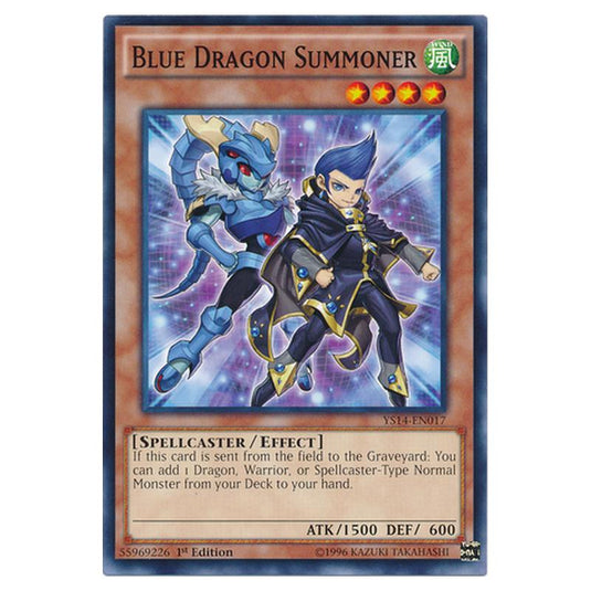 Yu-Gi-Oh! - Super Starter - Space-Time Showdown - Blue Dragon Summoner (Common) YS14-EN017