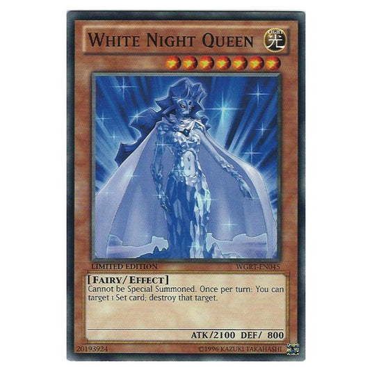 Yu-Gi-Oh! - War of the Giants Reinforcements - White Night Queen (Common) WGRT-EN045