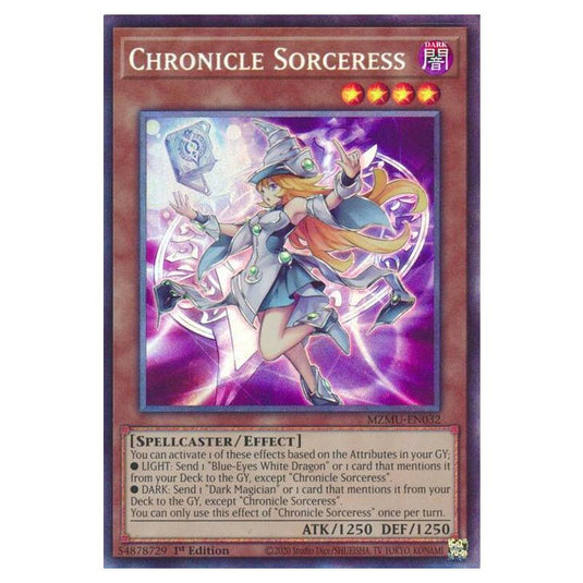 Yu-Gi-Oh! - Maze of Muertos - Chronicle Sorceress (Collector's Rare) - MZMU-EN032cr