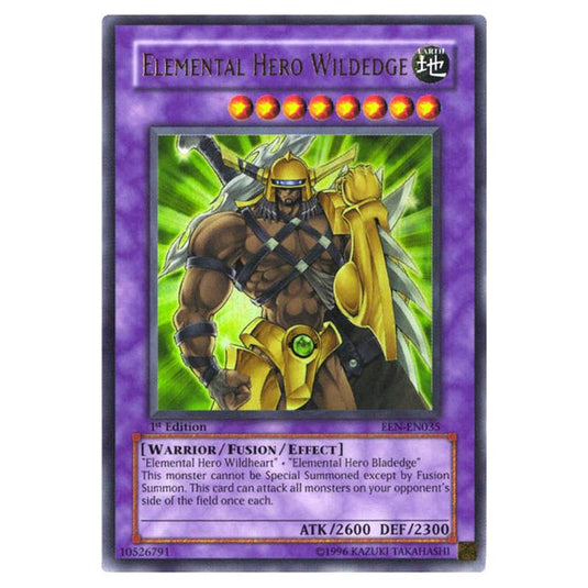Yu-Gi-Oh! - Elemental Energy - Elemental HERO Wildedge (Ultra Rare) EEN-EN035