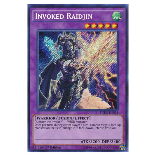 Yu-Gi-Oh! - Fusion Enforcers - Invoked Raidjin (Secret Rare) FUEN-EN028