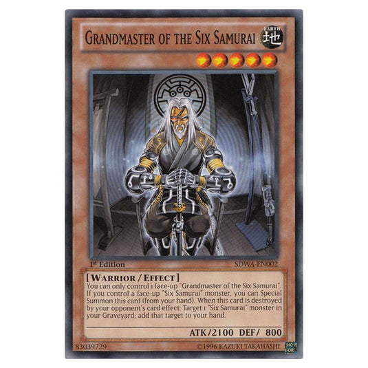 Yu-Gi-Oh! - Samurai Warlords Structure Deck - Grandmaster of the Six Samurai (Common) SDWA-EN002