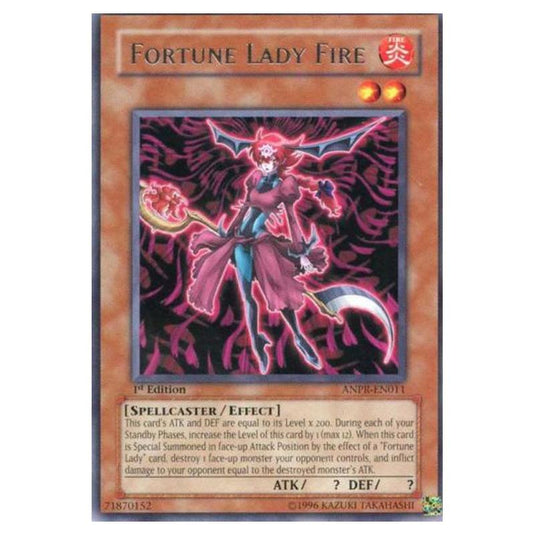 Yu-Gi-Oh! - Ancient Prophecy - Fortune Lady Fire (Rare) ANPR-EN011