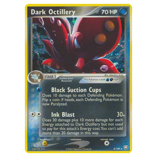 Pokemon - EX Team Rocket Returns - Dark Octillery - 008