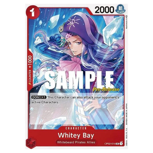One Piece - OP-02: Paramount War Promos - Whitey Bay - OP02-014