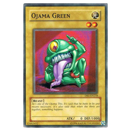 Yu-Gi-Oh! - Dark Revelation Volume 1 - Ojama Green (Common) DR1-EN218