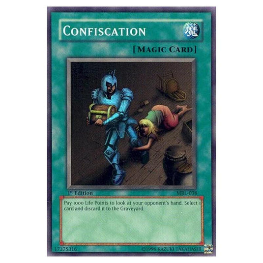 Yu-Gi-Oh! - Magic Ruler - Confiscation (Super Rare) - MRL-EN038/050