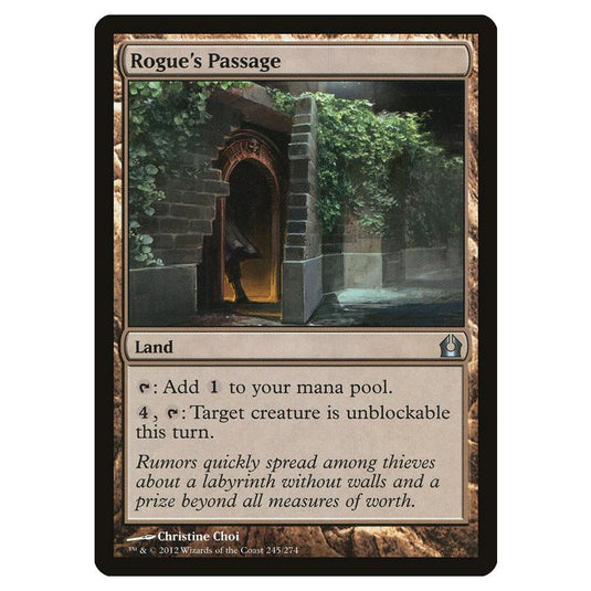 Magic The Gathering - Return To Ravnica - Rogue's Passage - 245/274