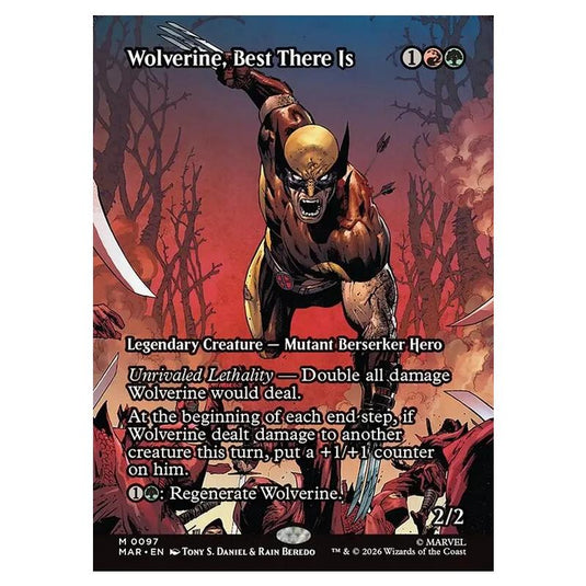 Magic The Gathering - Marvel Universe - Wolverine, Best There Is - 0097