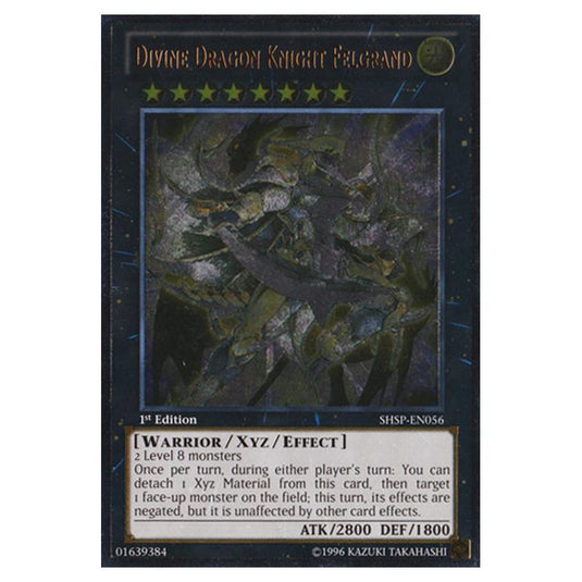 Yu-Gi-Oh! - Shadow Specters - Divine Dragon Knight Felgrand (Ultimate Rare) SHSP-EN056