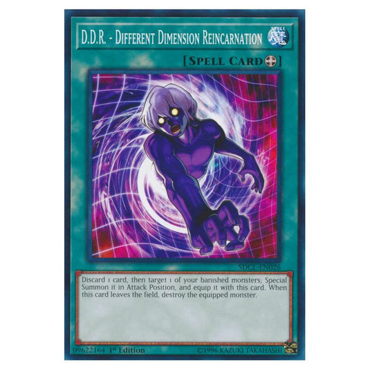 Yu-Gi-Oh! - Structure Deck - Cyberse Link - D.D.R. - Different Dimension Reincarnation (Common) SDCL-EN026