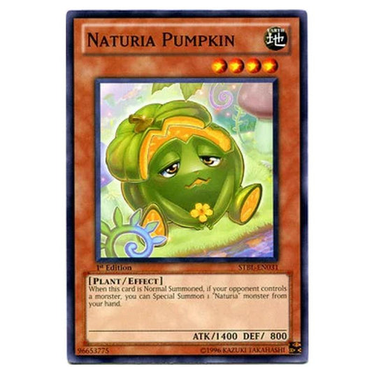 Yu-Gi-Oh! - Starstrike Blast - Naturia Pumpkin (Common) - STBL-EN031