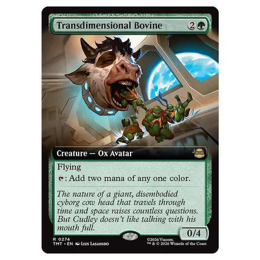 Magic The Gathering - Teenage Mutant Ninja Turtles - Transdimensional Bovine - 0274