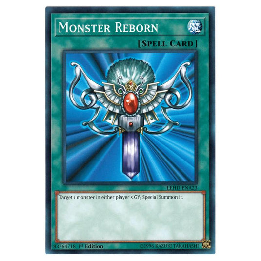 Yu-Gi-Oh! - Legendary Hero Decks - Monster Reborn (Common) LEHD-ENA23
