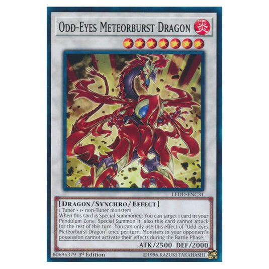 Yu-Gi-Oh! - Legendary Dragon Decks - Odd-Eyes Meteorburst Dragon (Common) LEDD-ENC31