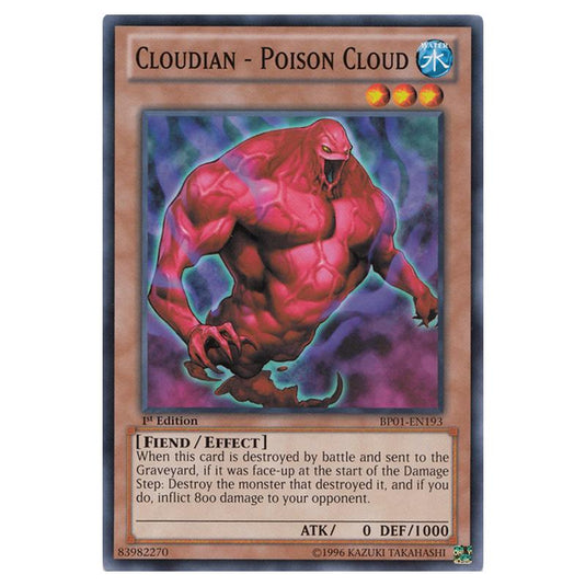 Yu-Gi-Oh! - Battle Pack - Epic Dawn - Cloudian - Poison Cloud (Common) BP01-EN193