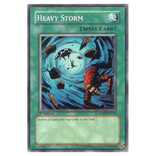 Yu-Gi-Oh! - Structure Deck - Dinosaur's Rage - Heavy Storm (Common) SD09-EN025