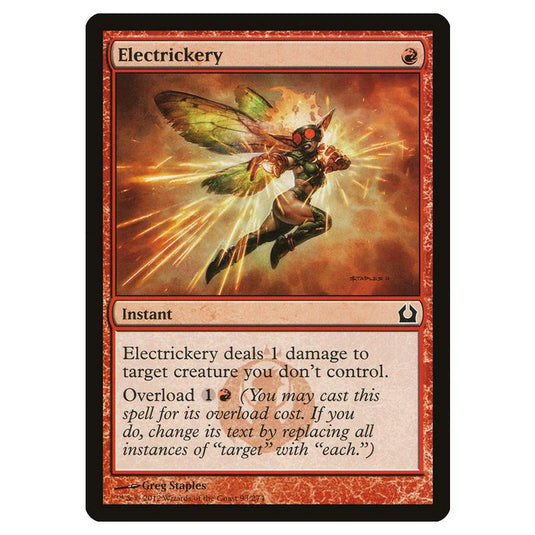 Magic The Gathering - Return To Ravnica - Electrickery - 93/274 (Foil)
