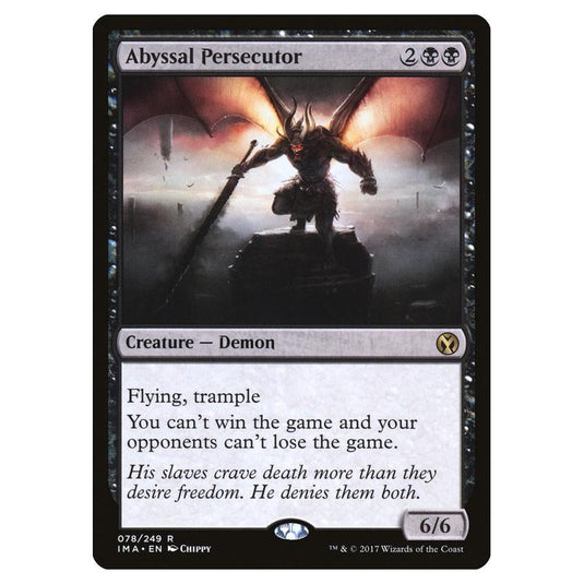 Magic the Gathering - Iconic Masters - Abyssal Persecutor - 78/249
