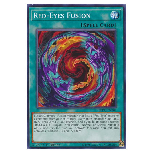 Yu-Gi-Oh! - Legendary Duelists - Red-Eyes Fusion (Common) LEDU-EN006