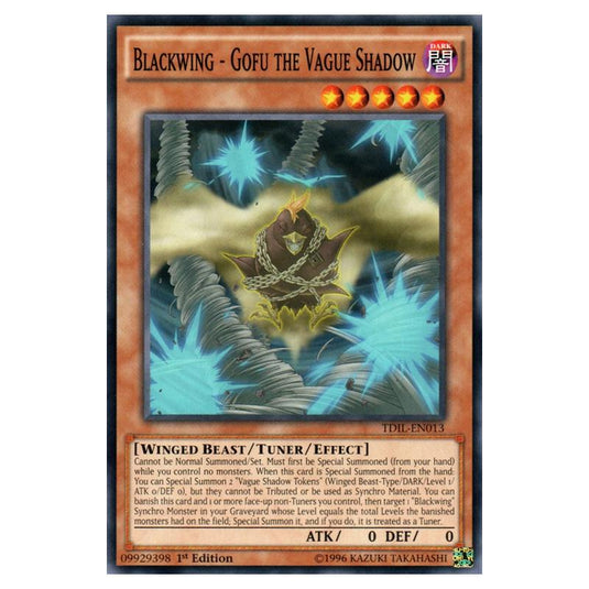Yu-Gi-Oh! - The Dark Illusion - Blackwing - Gofu the Vague Shadow (Common) TDIL-EN013