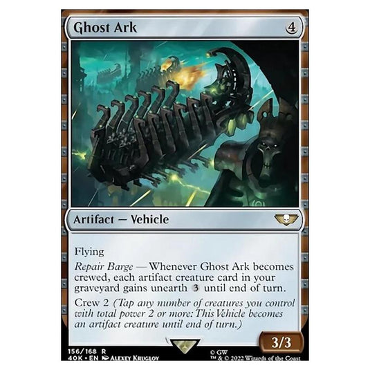 Magic The Gathering - Universes Beyond - Warhammer 40k - Ghost Ark - 156/168