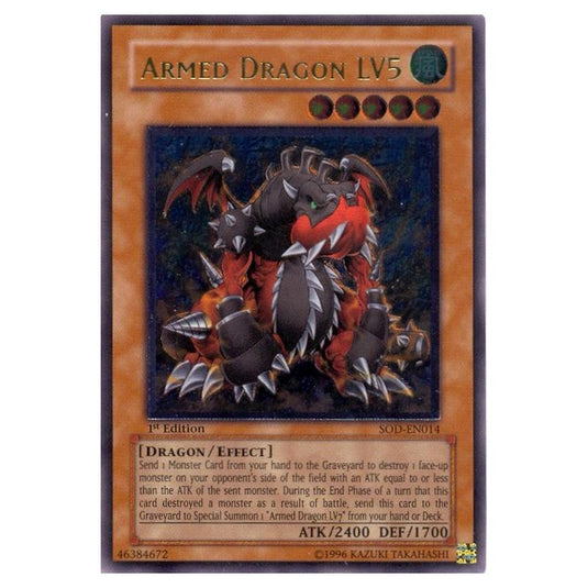 Yu-Gi-Oh! - Soul of the Duelist - Armed Dragon LV5 (Ultimate Rare) SOD-EN014