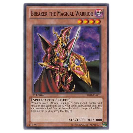 Yu-Gi-Oh! - Battle Pack - Epic Dawn - Breaker the Magical Warrior (Common) BP01-EN061
