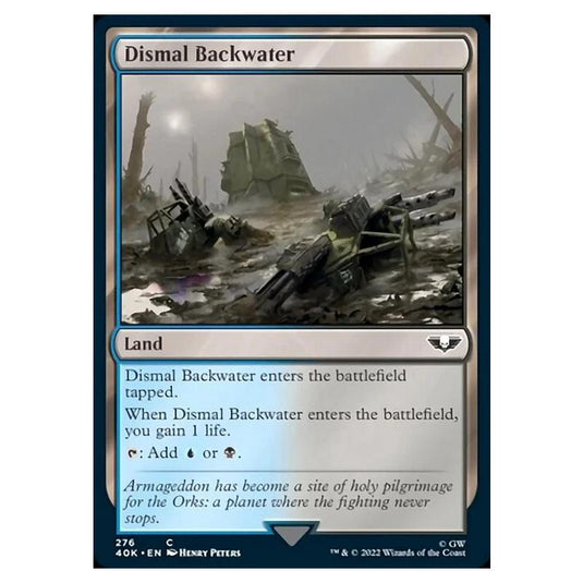 Magic The Gathering - Universes Beyond - Warhammer 40k - Dismal Backwater - 276/168
