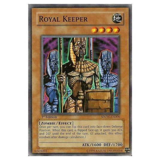 Yu-Gi-Oh! - Zombie World Structure Deck - Royal Keeper (Common) SDZW-EN006