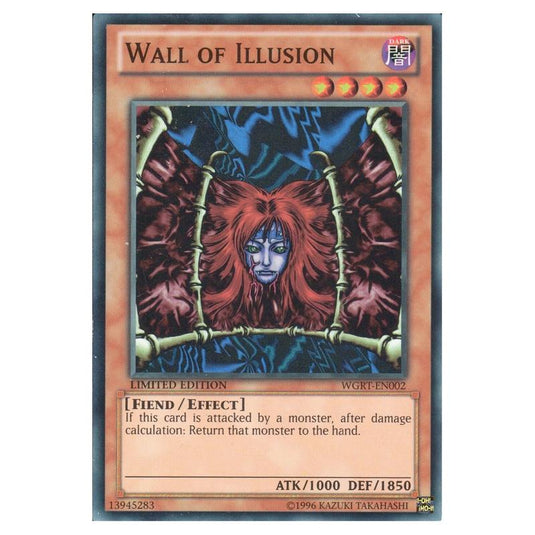 Yu-Gi-Oh! - War of the Giants Reinforcements - Wall of Illusion (Super Rare) WGRT-EN002
