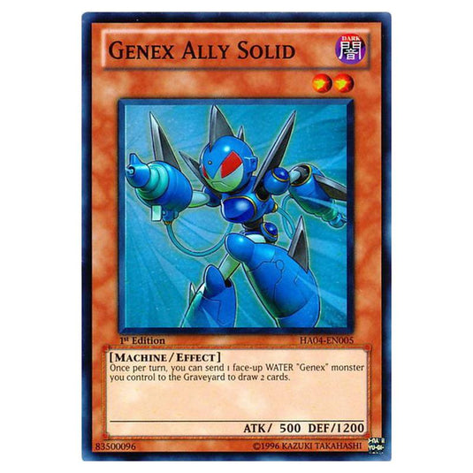 Yu-Gi-Oh! - Hidden Arsenal 4 - Trishula's Triumph - Genex Ally Solid (Super Rare) HA04-EN005