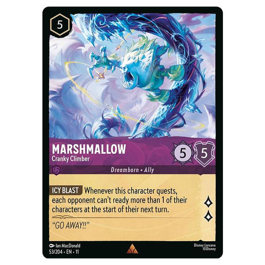 Lorcana - Winterspell - Marshmallow - Cranky Climber (Rare) - 053/204