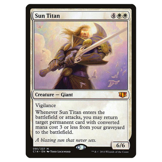 Magic The Gathering - Commander 2014 - Sun Titan - 91