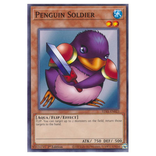 Yu-Gi-Oh! - 2-Player Starter Set - Penguin Soldier (Common) STAX-EN023
