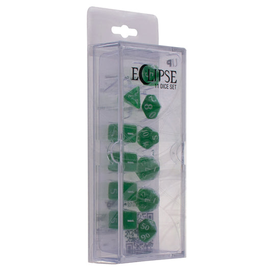 Ultra Pro - Eclipse 11 Dice Set - Forest Green