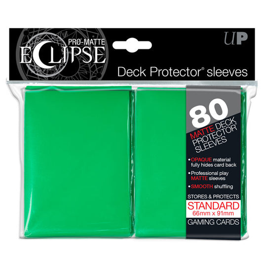 Ultra Pro - Standard Sleeves - PRO-Matte Eclipse - Green (80 Sleeves)