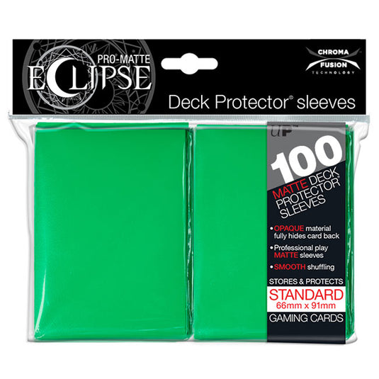 Ultra Pro - Standard Sleeves - PRO-Matte Eclipse - Forest Green (100 Sleeves)